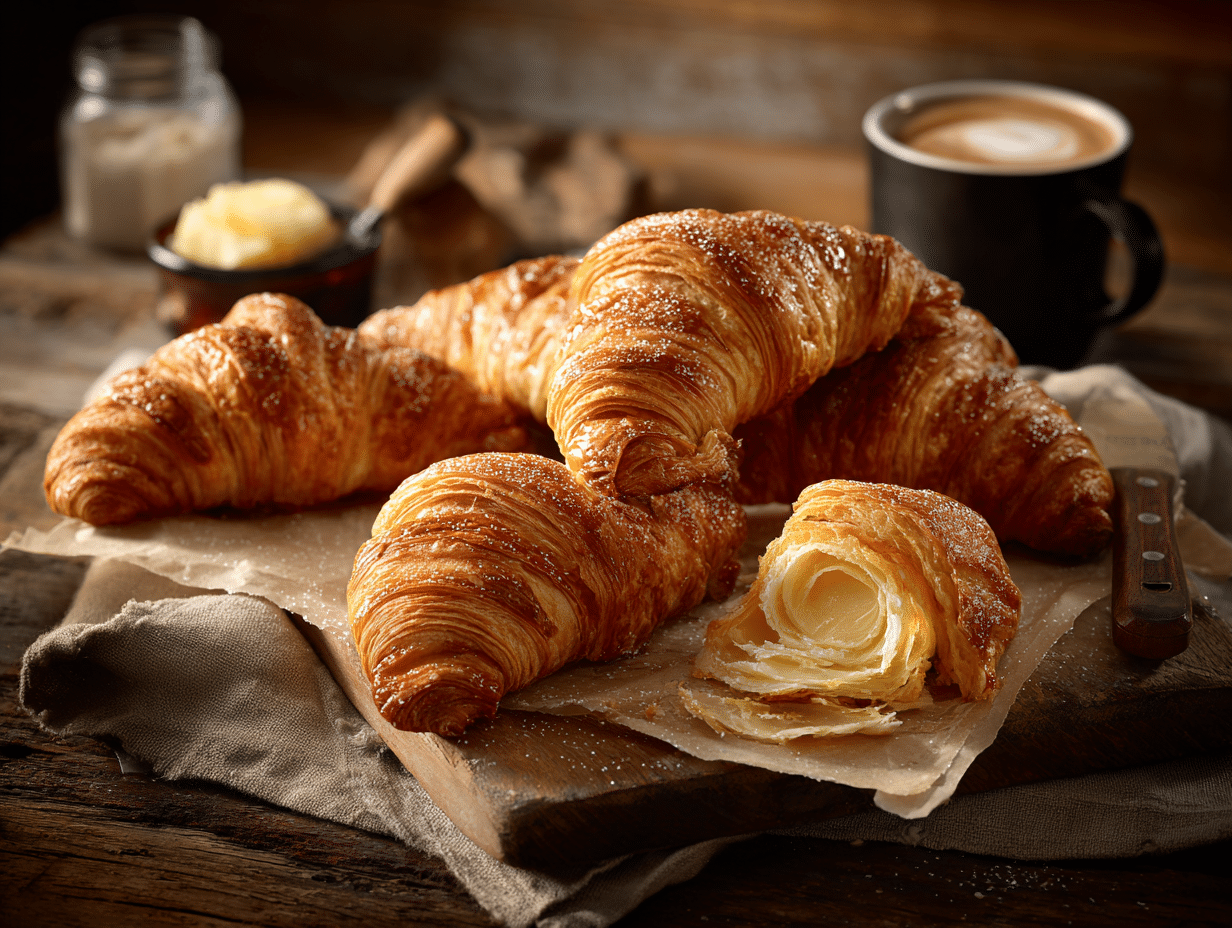Mastering The Art Of Classic French Butter Croissants - Thefoodiebunch Classic French Butter Croissants
