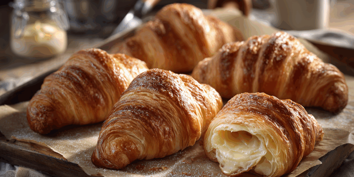 Classic French Butter Croissants