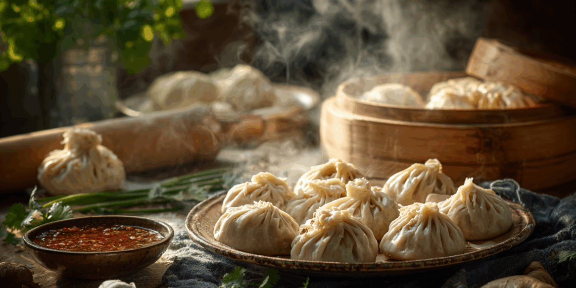 Steamed Chicken Momos