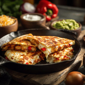Sizzling Chicken Quesadillas: A Mexican Comfort Food Favorite - Thefoodiebunch Classic Chicken Quesadilla