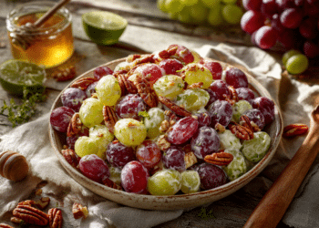 Creamy Grape Salad With Southern Charm And Zesty Flair - Thefoodiebunch Creamy Grape Salad With Southern Charm And Zesty Flair