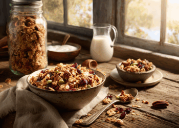 Golden Maple Nut Granola