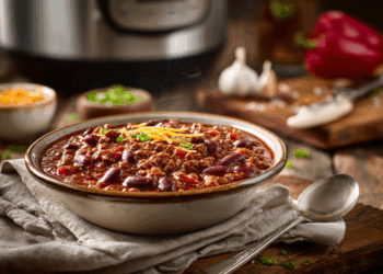 Slow Cooker Hearty Beef Chili