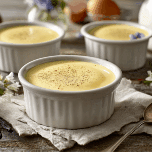 Silky Vanilla Bean Custard