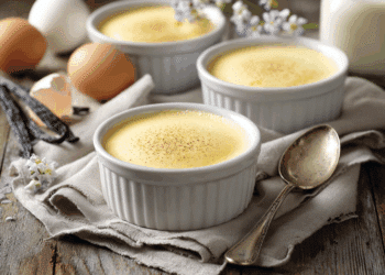 Silky Vanilla Bean Custard