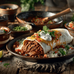 Smoky Chipotle Beef Burrito