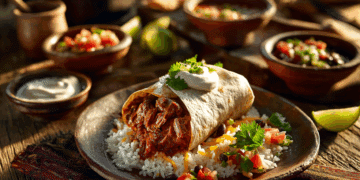 Smoky Chipotle Beef Burrito