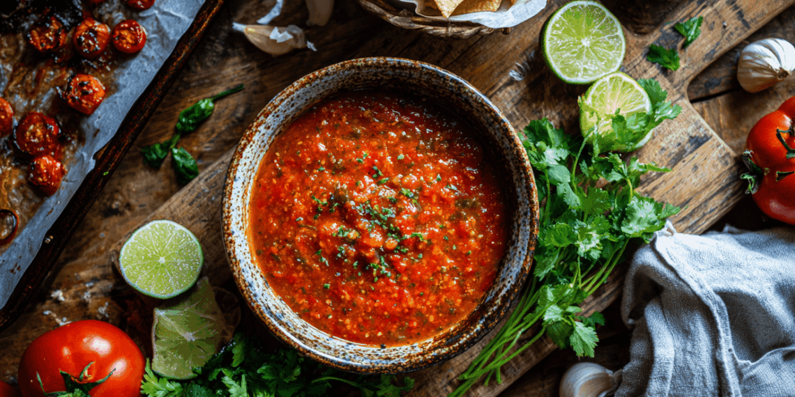 Fire-Roasted Tomato Jalapeño Salsa With Bold Mexican Flavor