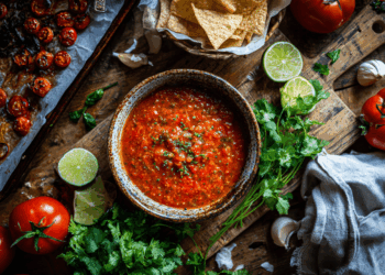 Fire-Roasted Tomato Jalapeño Salsa With Bold Mexican Flavor