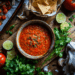Fire-Roasted Tomato Jalapeño Salsa With Bold Mexican Flavor
