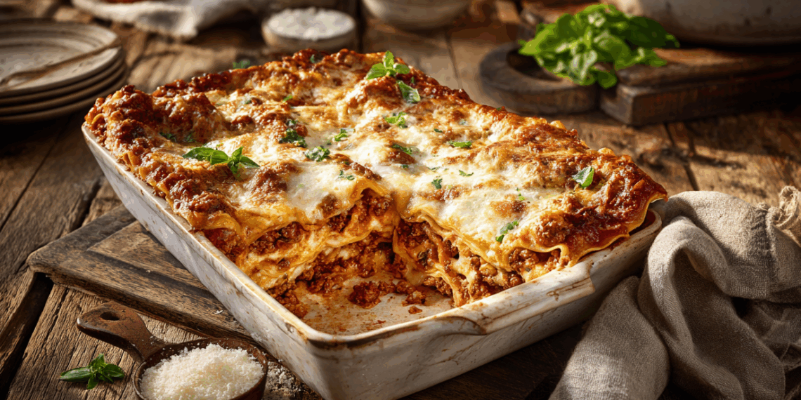 Layers Of Love: A Classic Lasagna Feast