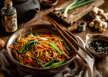 Classic Vegetable Lo Mein
