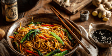Classic Vegetable Lo Mein