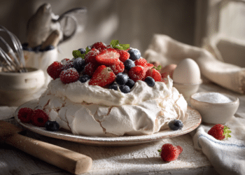 A Dancer'S Dessert: Elegant Pavlova With Fresh Berries - Thefoodiebunch Classic Pavlova With Fresh Berries