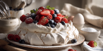 A Dancer'S Dessert: Elegant Pavlova With Fresh Berries - Thefoodiebunch Classic Pavlova With Fresh Berries