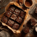 Luxurious Dark Chocolate Brownies