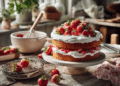 Heavenly Strawberry Cake With Fresh Berries And Whipped Cream - Thefoodiebunch Classic Strawberry Cake With Whipped Cream Frosting