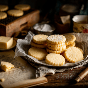 Classic Buttery Shortbread Cookies