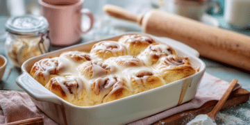 Cinnamoroll-Inspired Japanese Milk Bread Cinnamon Rolls