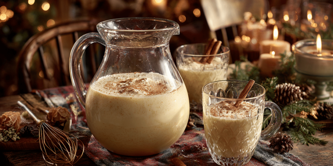 Classic Homemade Eggnog