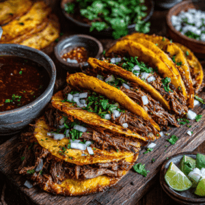 Authentic Mexican Birria Tacos