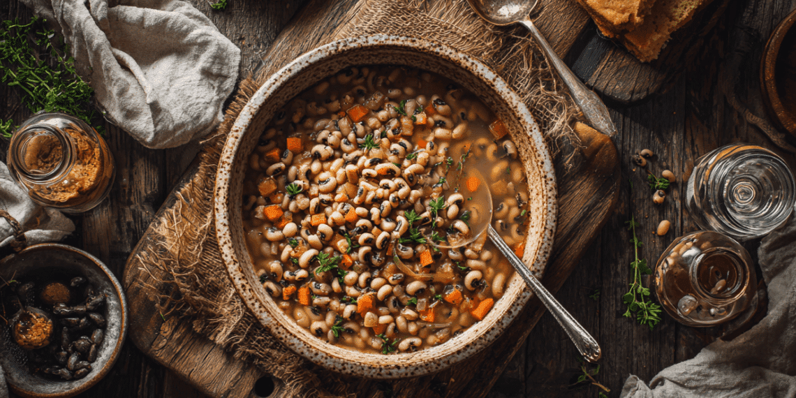 Southern-Style Stewed Black-Eyed Peas