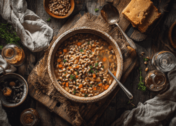 Southern-Style Stewed Black-Eyed Peas