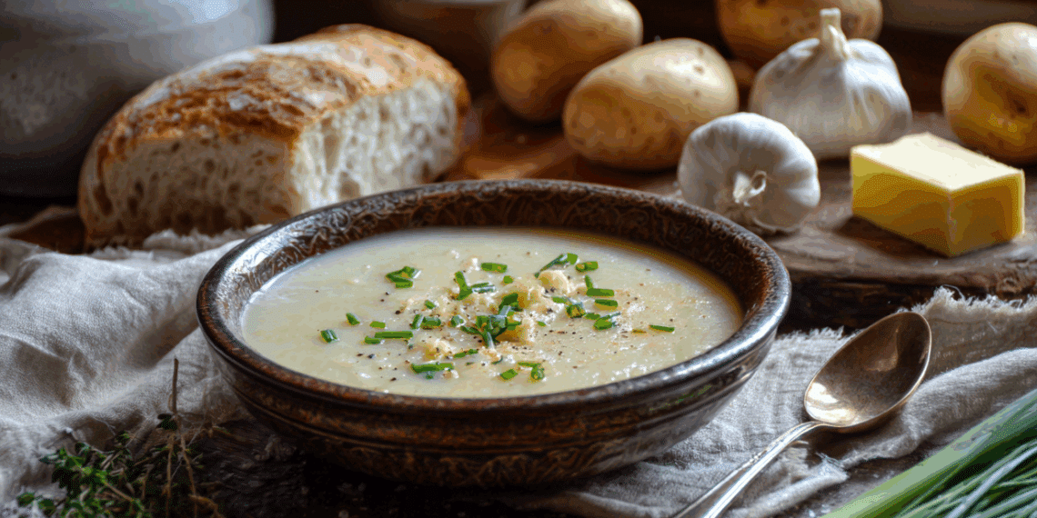 Comforting European Potato Soup: A Creamy Culinary Embrace - Thefoodiebunch Classic Creamy Potato Soup