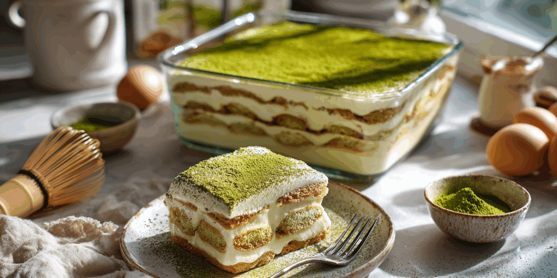 Matcha Tiramisu