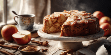 Rustic Spiced Apple Cake