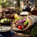 Authentic Greek Lamb Gyros With Tzatziki