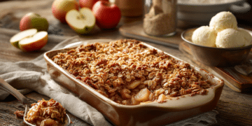 Classic Apple Crisp With Oats