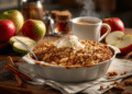 Warm And Comforting Classic Apple Crisp With Oats - Thefoodiebunch Classic Apple Crisp With Oats