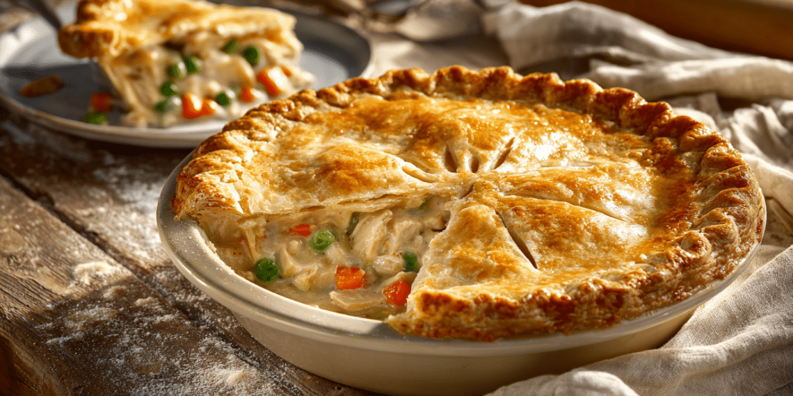 Comfort And Tradition: A Classic American Chicken Pot Pie - Thefoodiebunch Classic Chicken Pot Pie