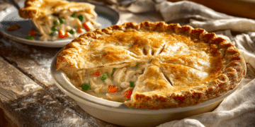 Comfort And Tradition: A Classic American Chicken Pot Pie - Thefoodiebunch Classic Chicken Pot Pie