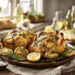 Rustic French Herb-Roasted Cornish Hens With Lemon - Thefoodiebunch Herb-Roasted Cornish Hen With Garlic And Lemon