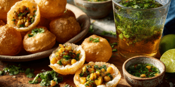 Explosive Flavors Of India: Authentic Homemade Pani Puri - Thefoodiebunch Pani Puri