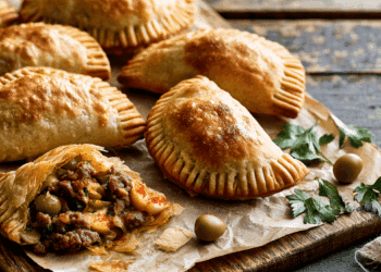 Argentinian Beef Empanadas (Flaky Homemade Dough)