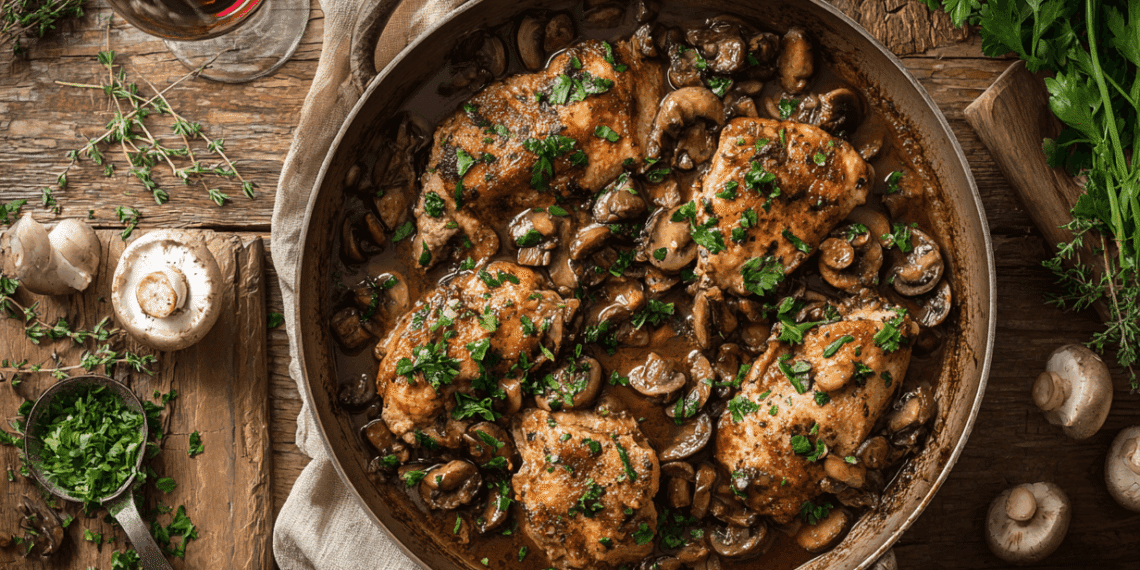 Classic Chicken Marsala