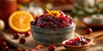 Homemade Classic Cranberry Sauce Perfect For Holiday Meals - Thefoodiebunch Classic Cranberry Sauce